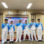 Medali perunggu POPDA DIY 2026 Cabor Bridge Beregu Putra