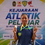 Medali Perak Kejuaraan Atletik Pelajar Kota Yogyakarta 2026
